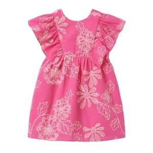 Zara girl embroidered dress sz 5-6y